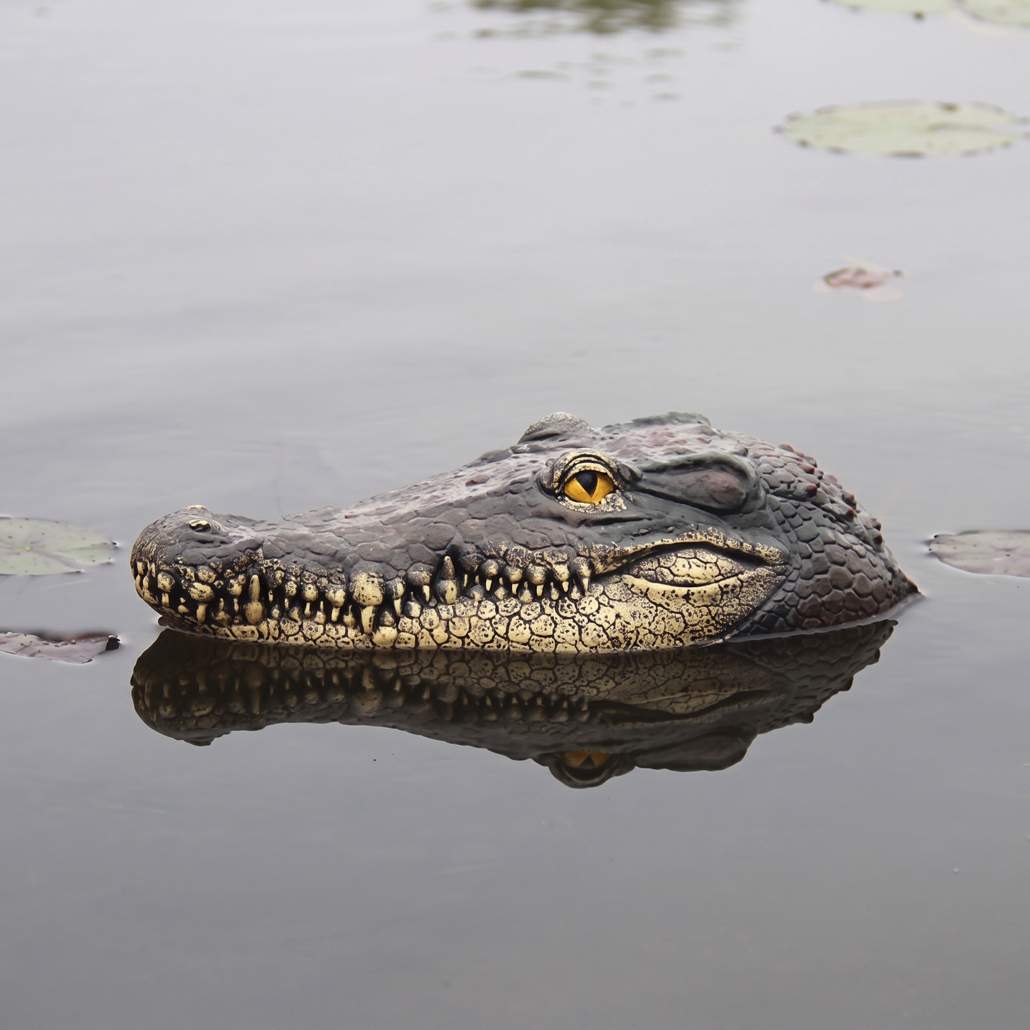 Remote-Controlled Crocodile Boat