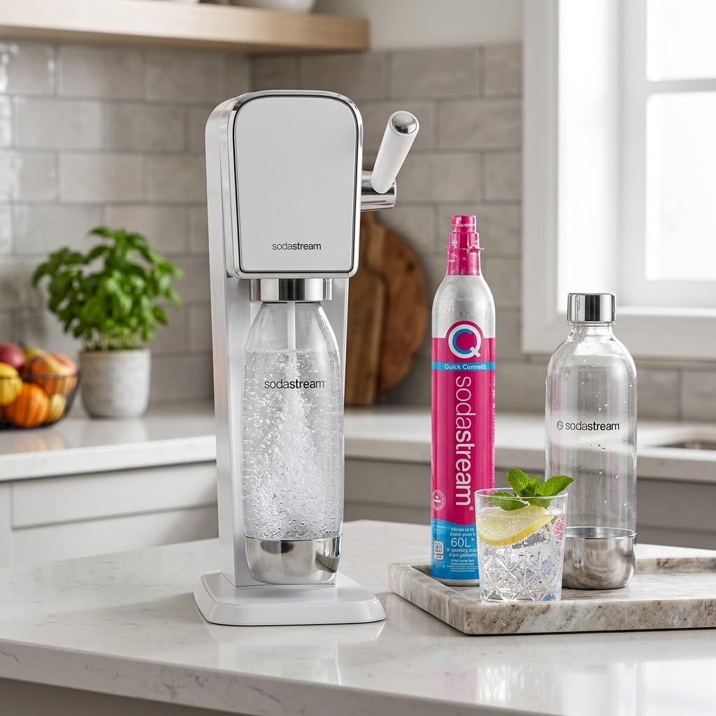 Art Sparkling Water Machine with Enso Metal Bottle