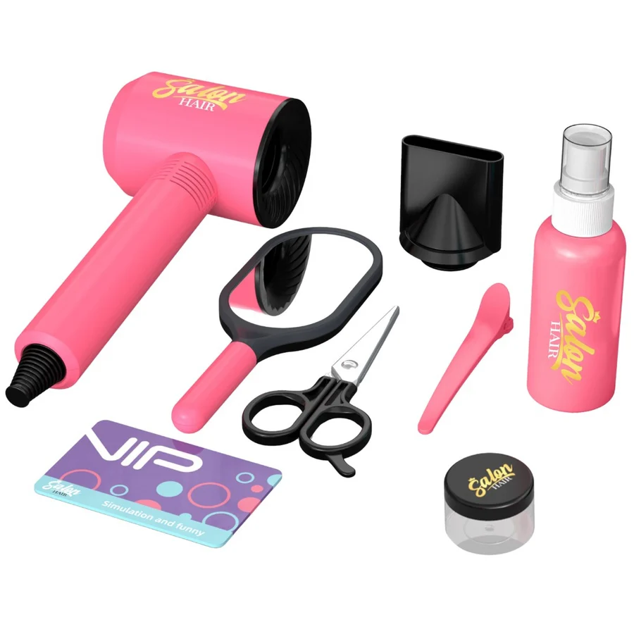 8-Piece Hair Dryer Toy Set