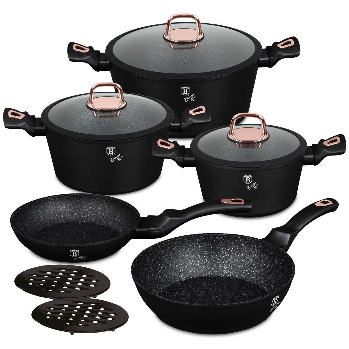 10-Piece - Black Rose