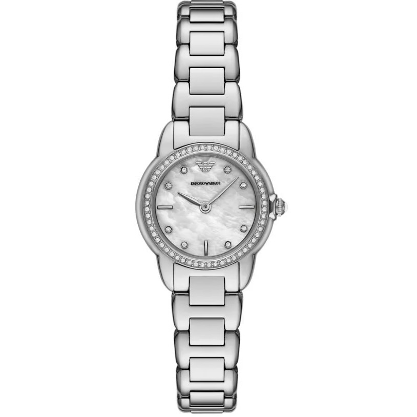 Ladies Two-Hand Stainless Steel Watch