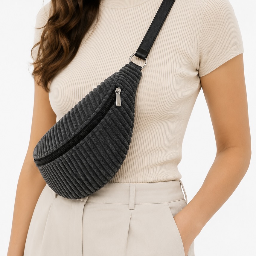 Large Corduroy Bum Bag