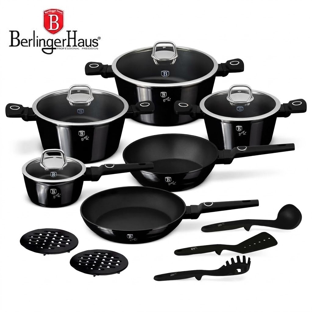 Marble Coating Non-Stick Titan Pro Cookware Set