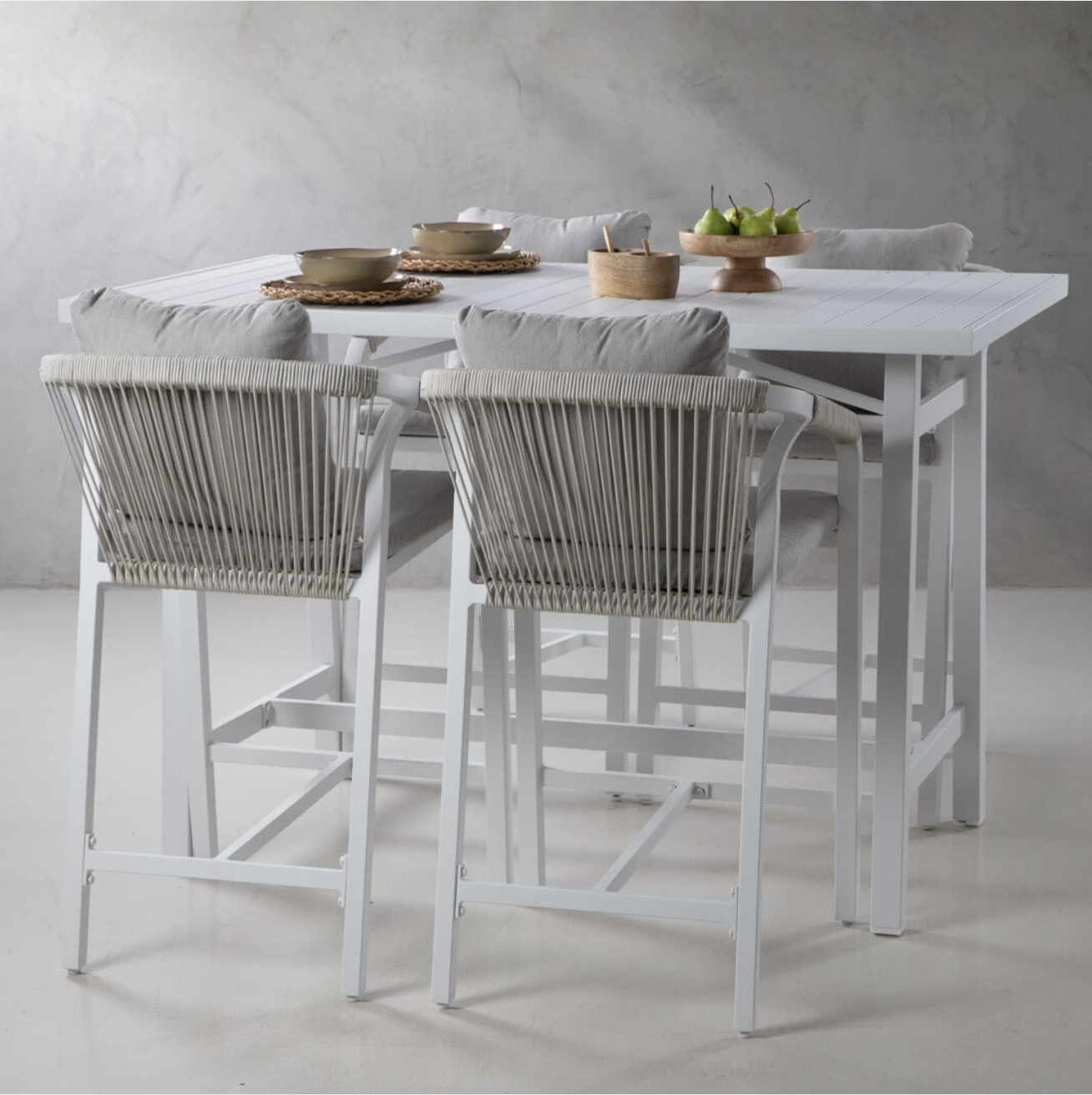 4-Seater Patio Counter Bar Set