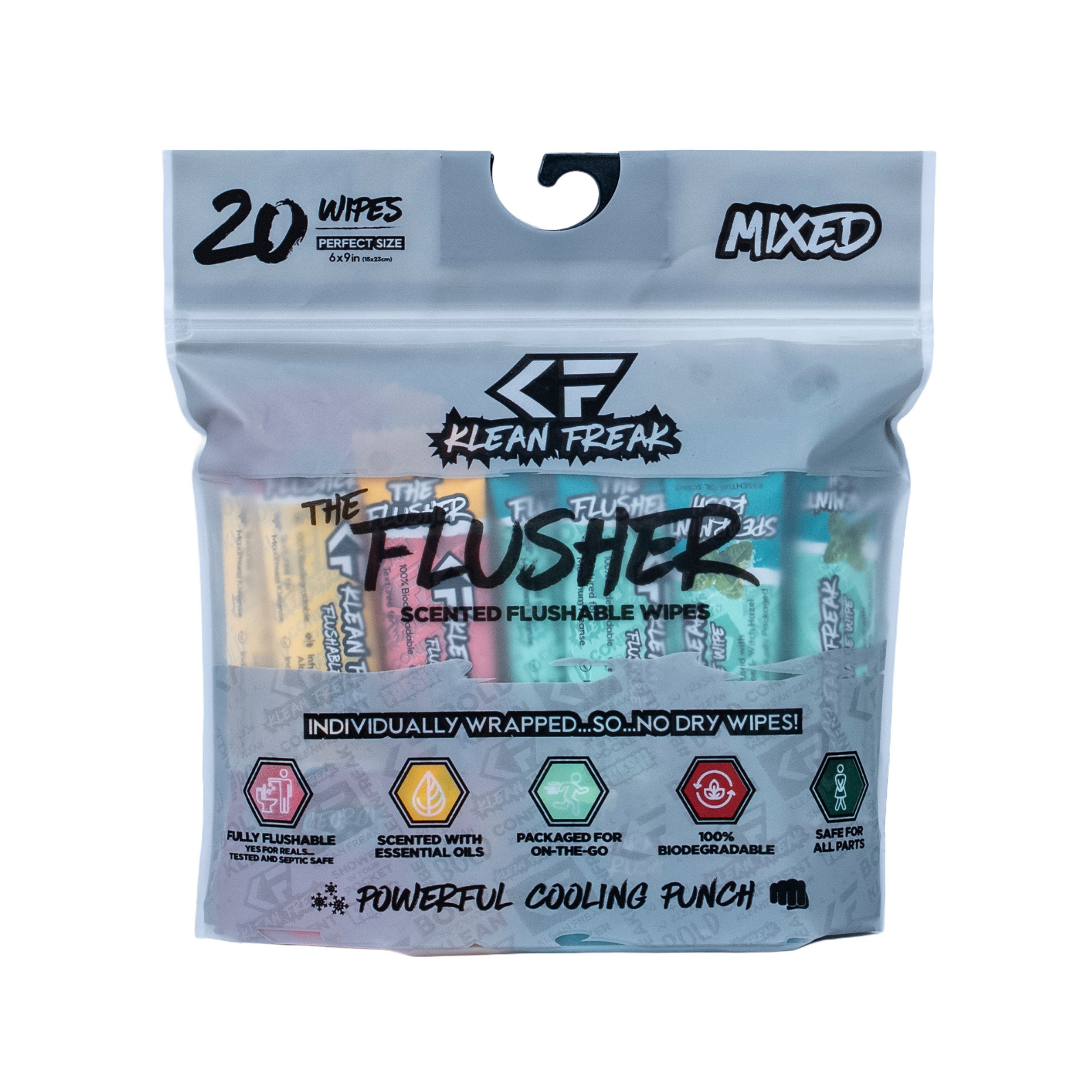 Flusher Wipes (20's)