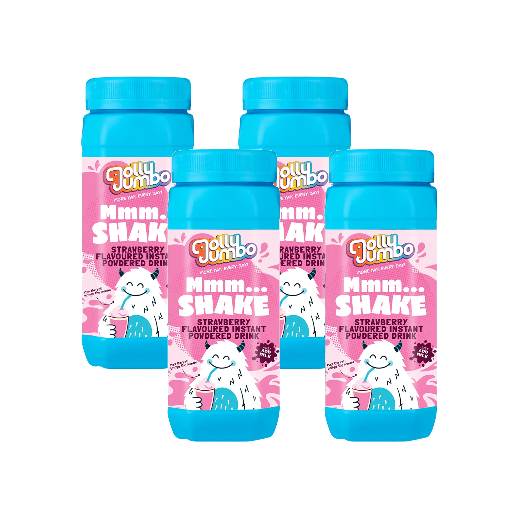 4x 500g Mmm Flavoured Shakes