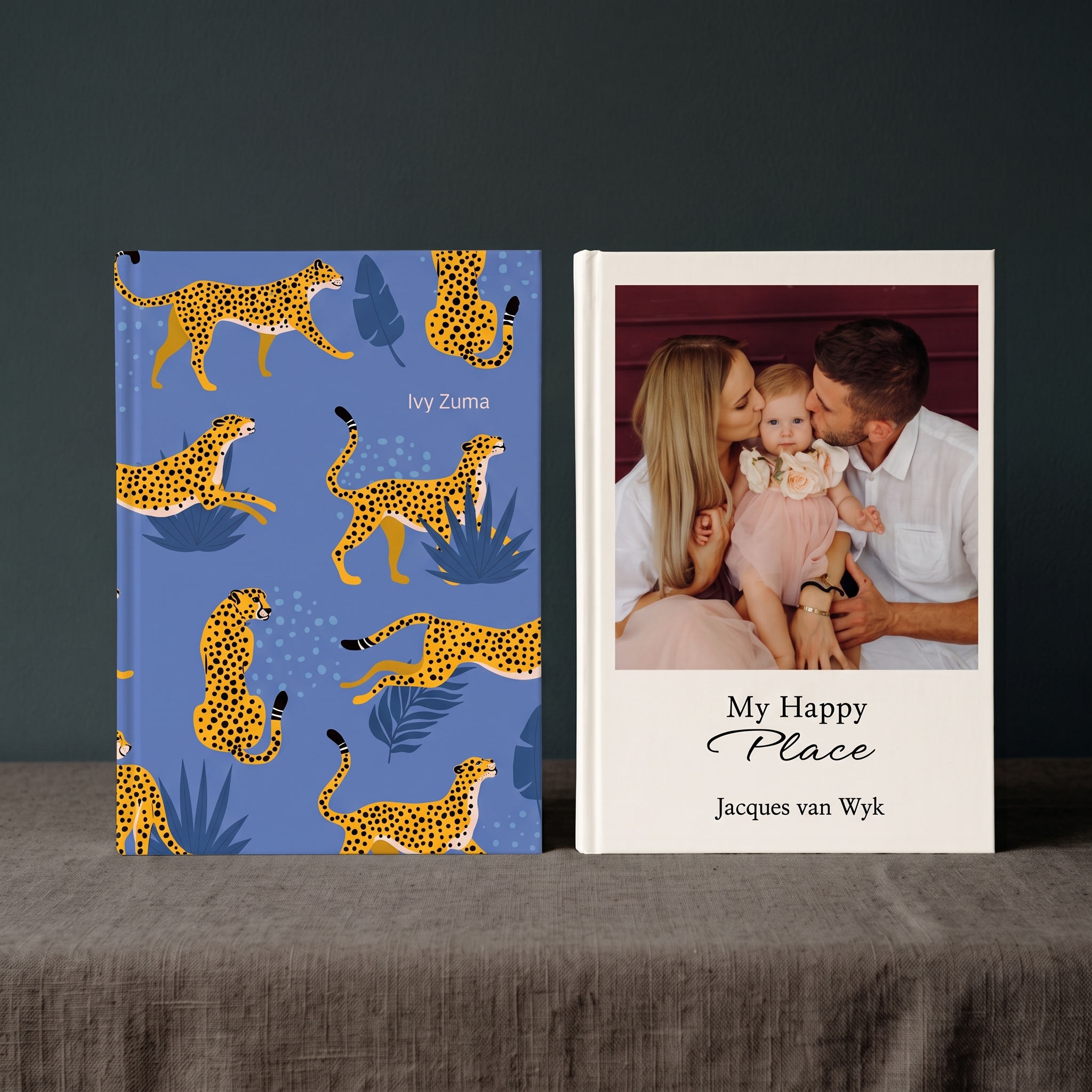 2x A5 Hard Cover Personalized Journals (Voucher Redemption)