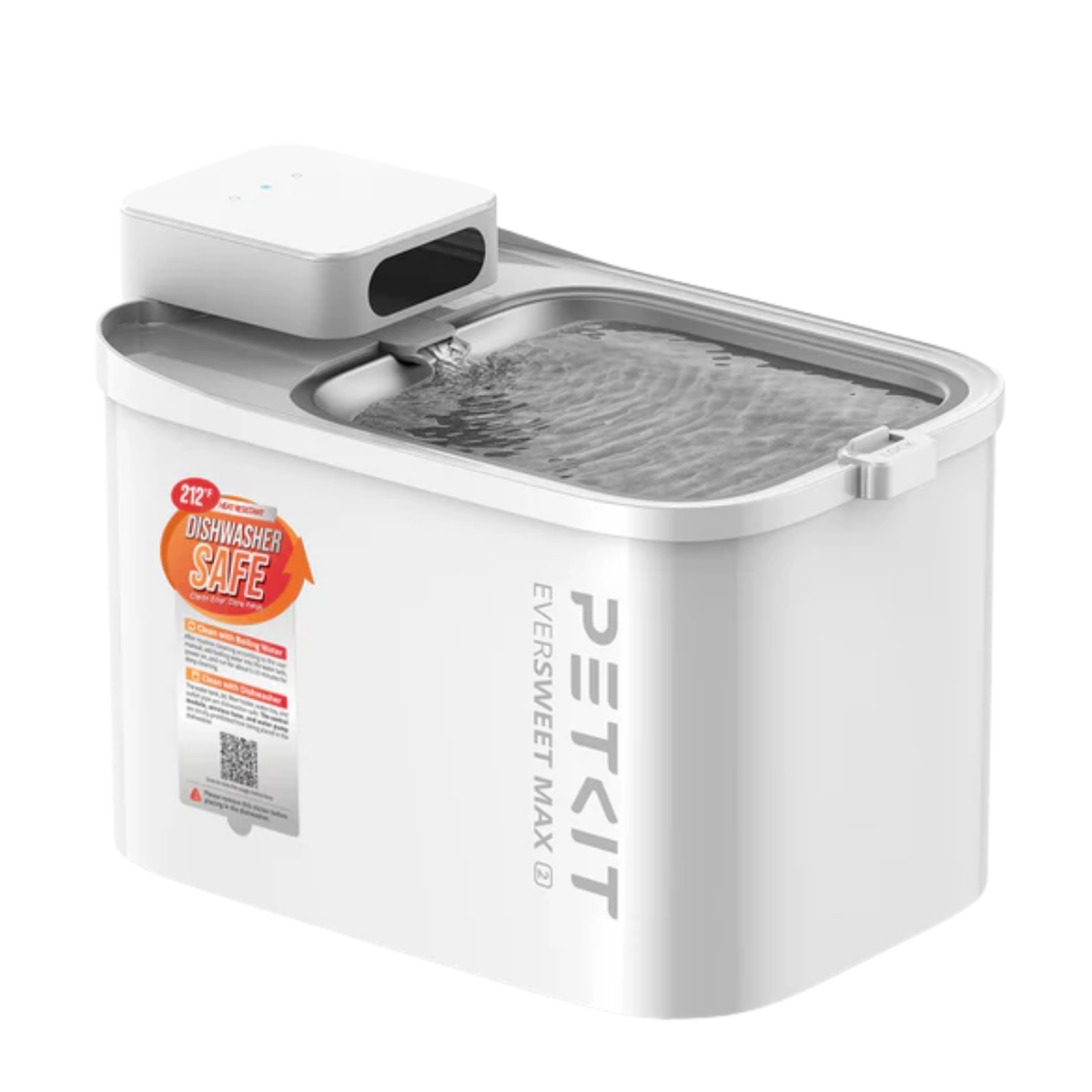 3L EverSweet Max 2 Cordless UVC Smart Pet Water Fountain