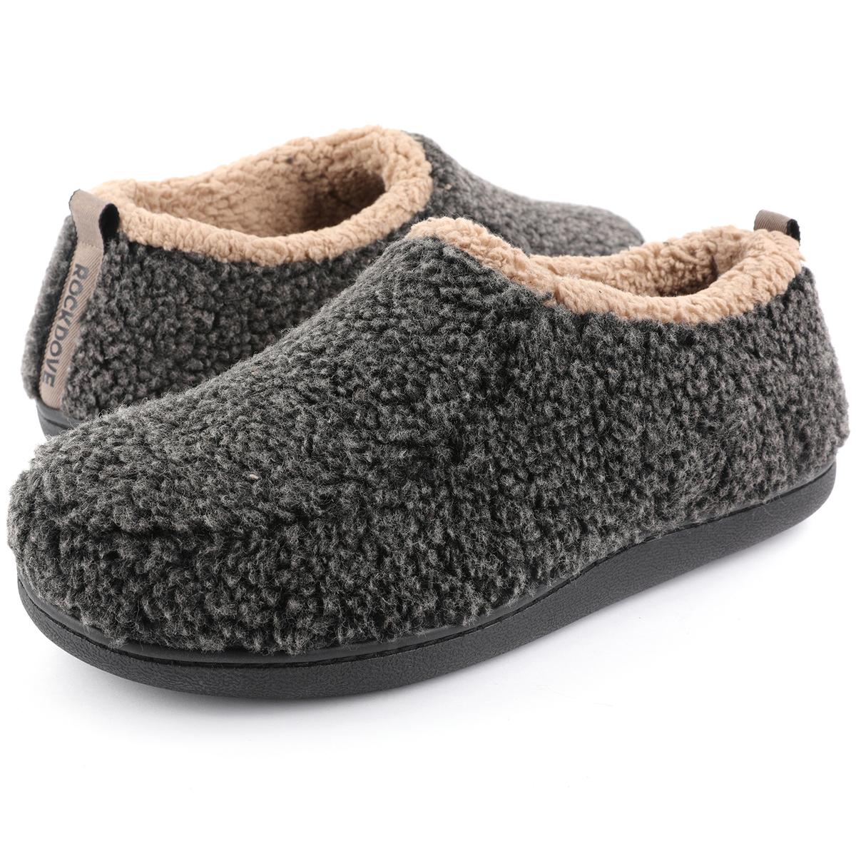 Men's Closed Back Down Camper Slippers