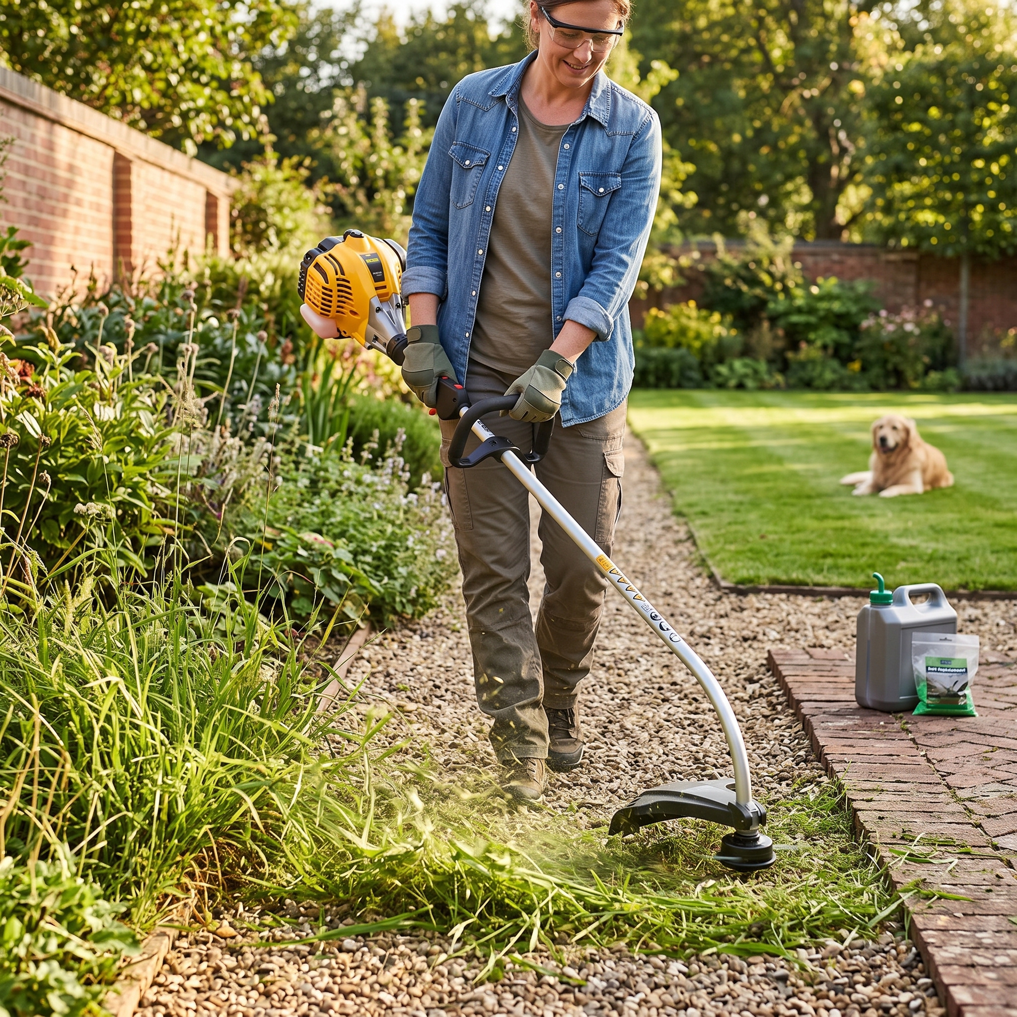 25cm³ Petrol String Trimmer