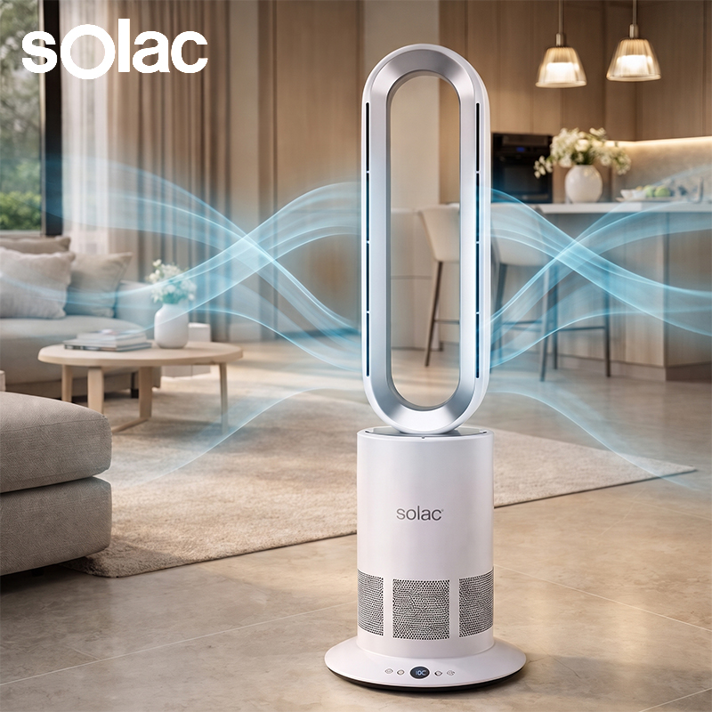 13-Speed Dual Bladeless Climate Fan & Heater (Model: S947246)