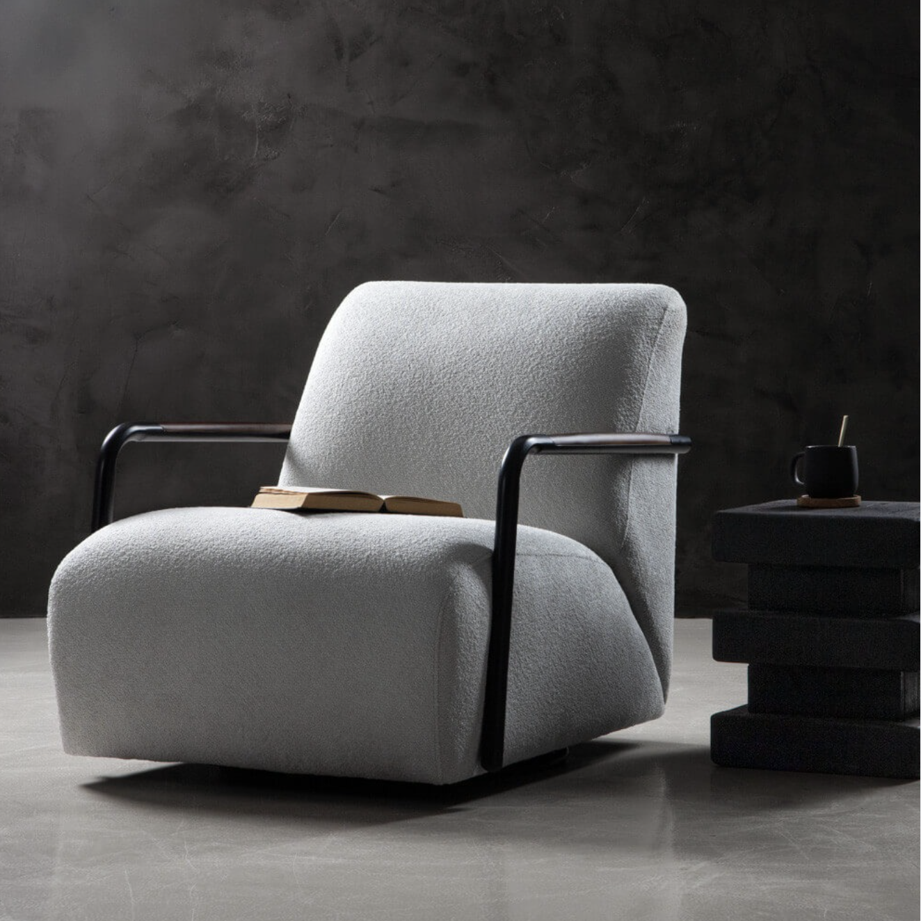 Luma Swivel Armchair