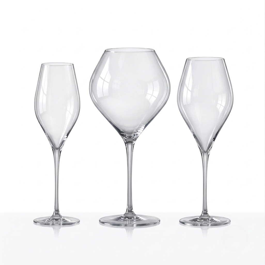 18-Piece Swan Premium Stemmed Glassware Set