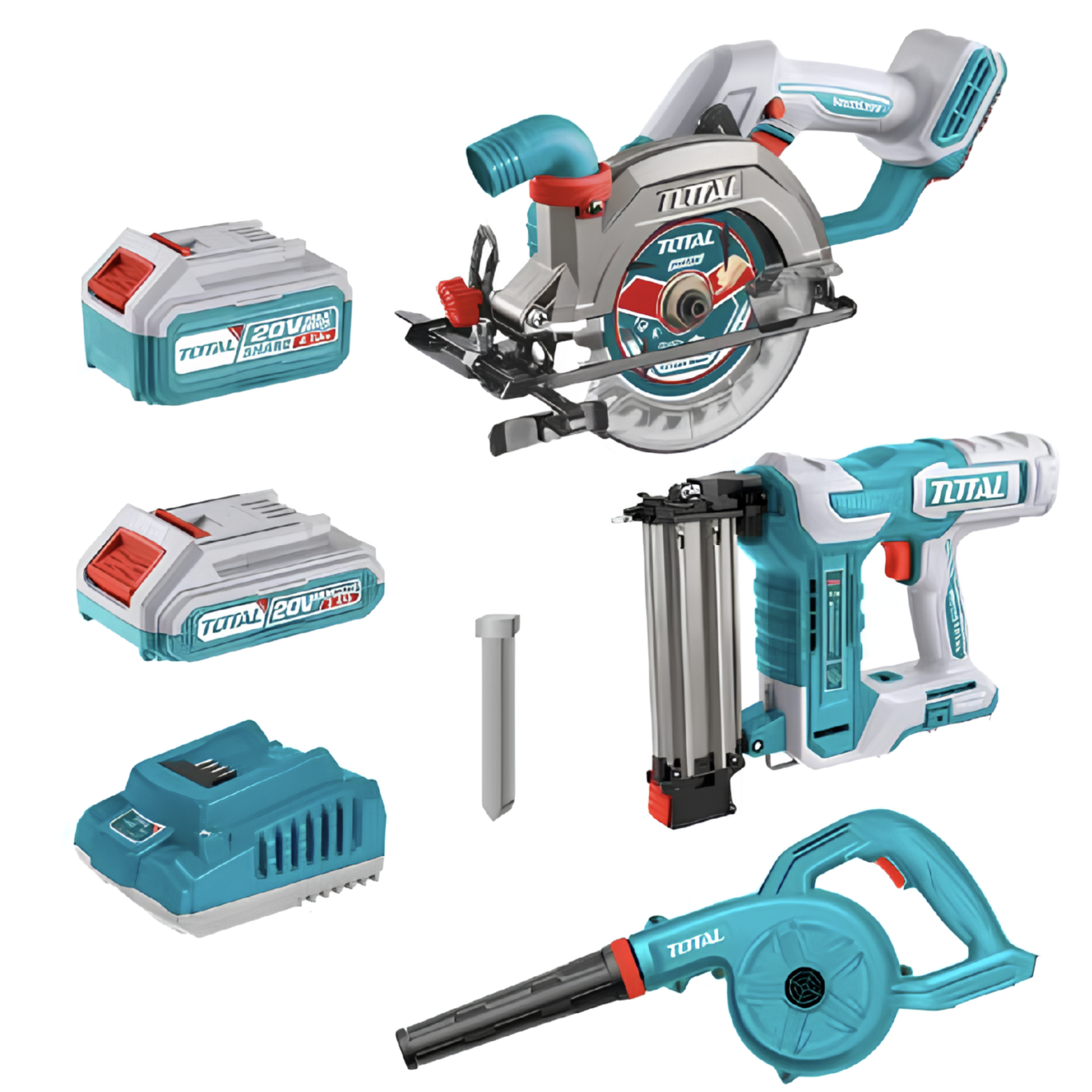 3-Piece Cordless Tool Set with Battery and Charger
