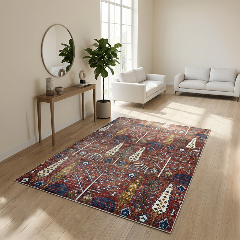 Boho Tribal Fusion Rug