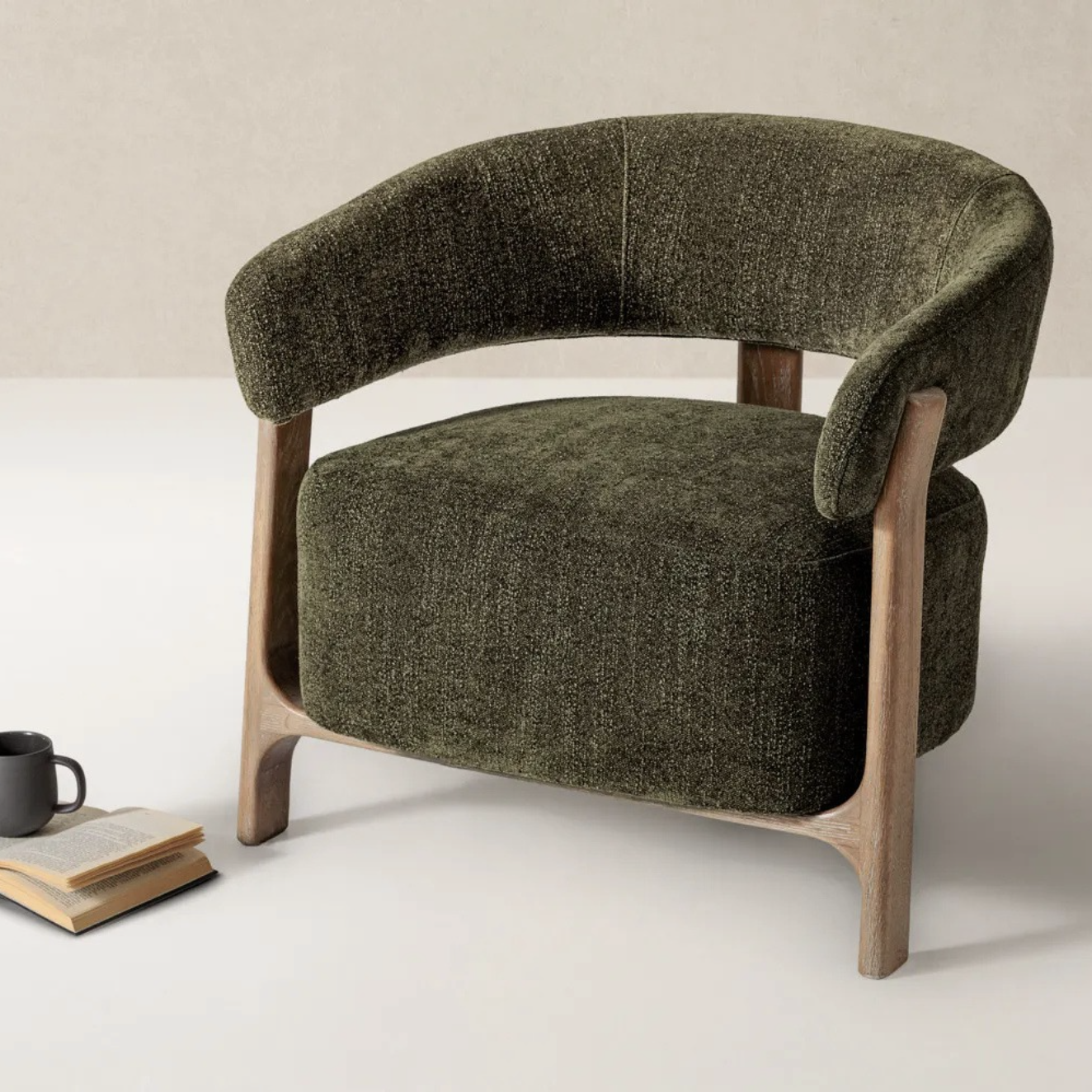Curved Armchair