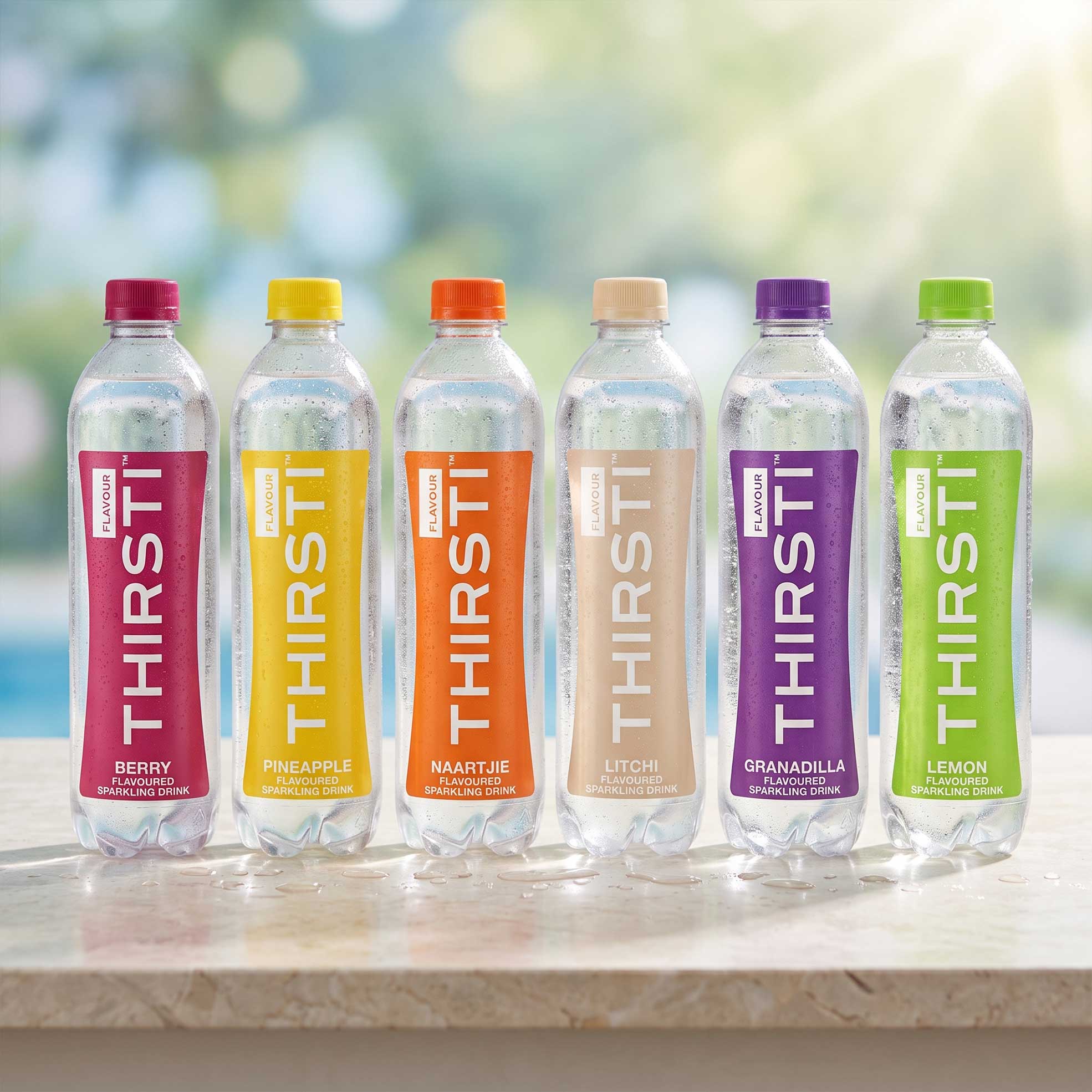 6x 500ml Flavoured Sparkling Spring Waters