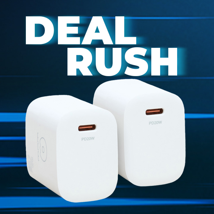 2x 20W USB-C PD Fast Chargers