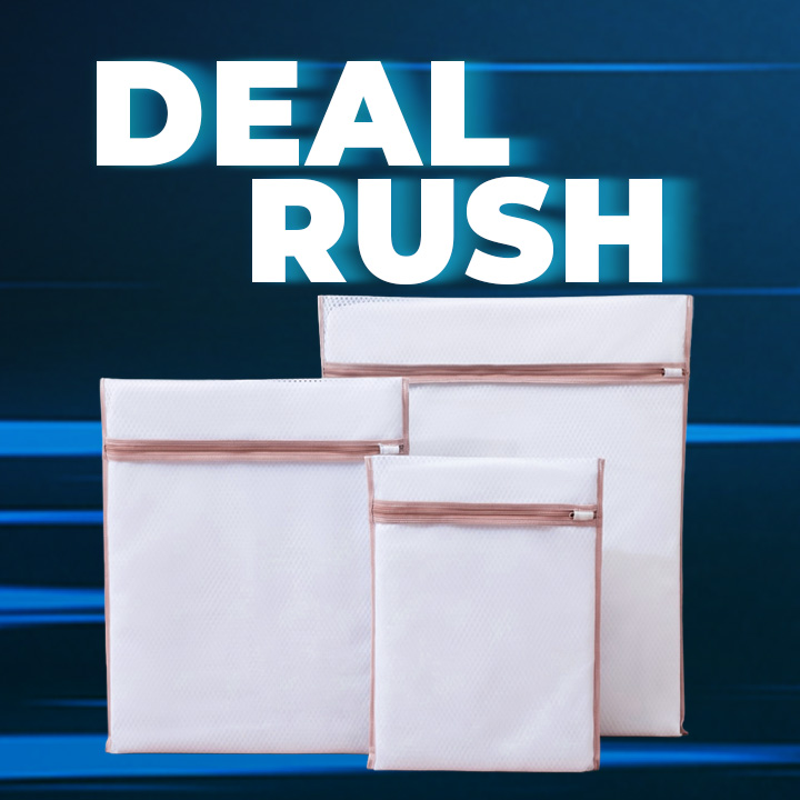 3-Piece Mesh Laundry Bag Set