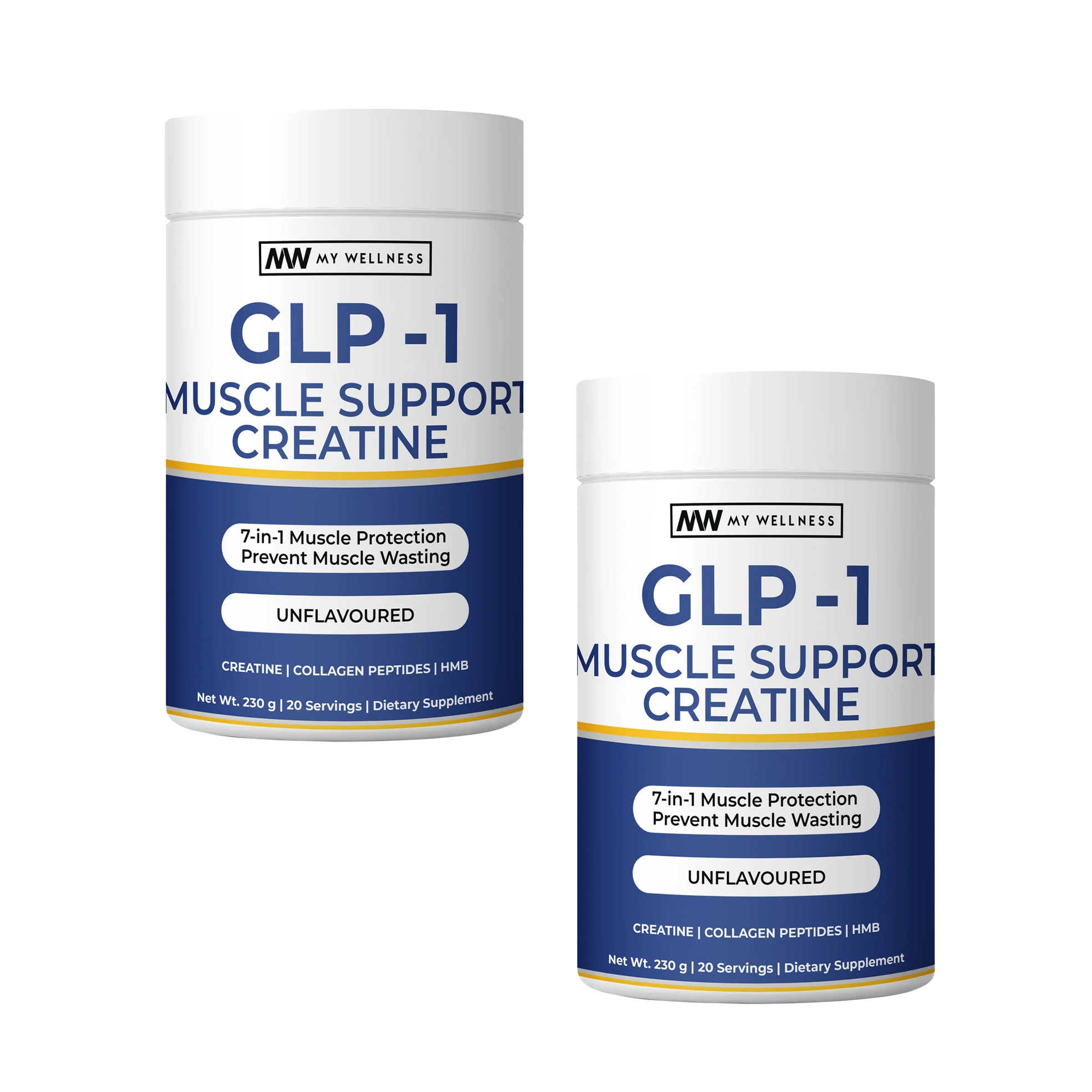2x 230g GLP-1 Muscle Support Creatines