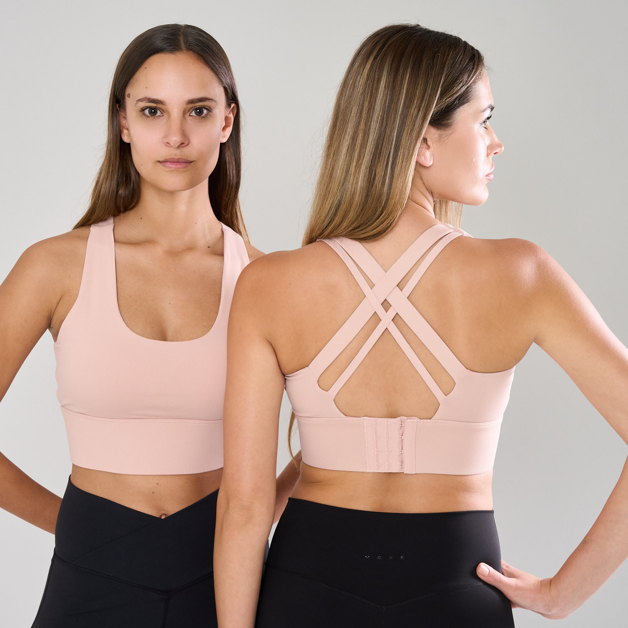 Ladies High-Impact Cross-Back Sports Bra