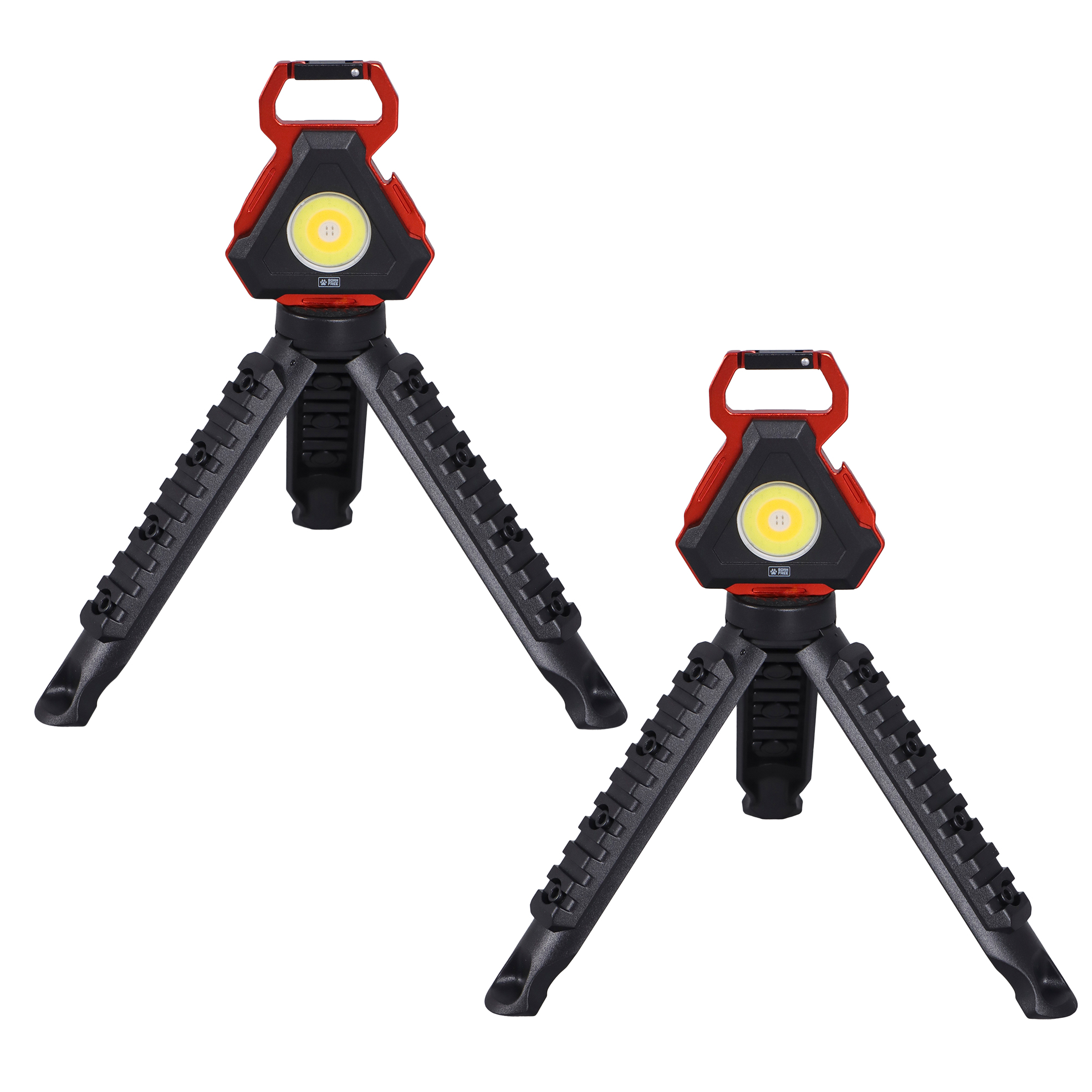 2x 500-Lumen Rechargeable Keychain Lights