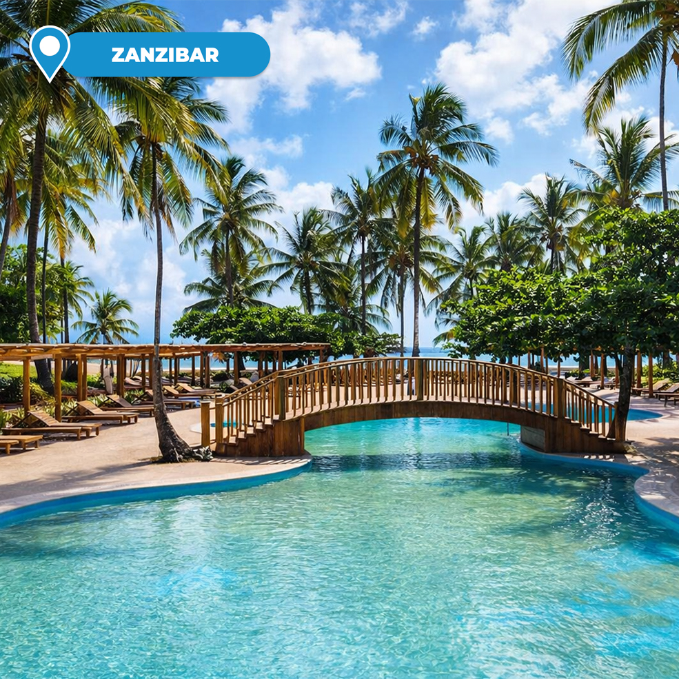 5-Night Stay at 5* JAZ Amaluna Zanzibar (All-inclusive)