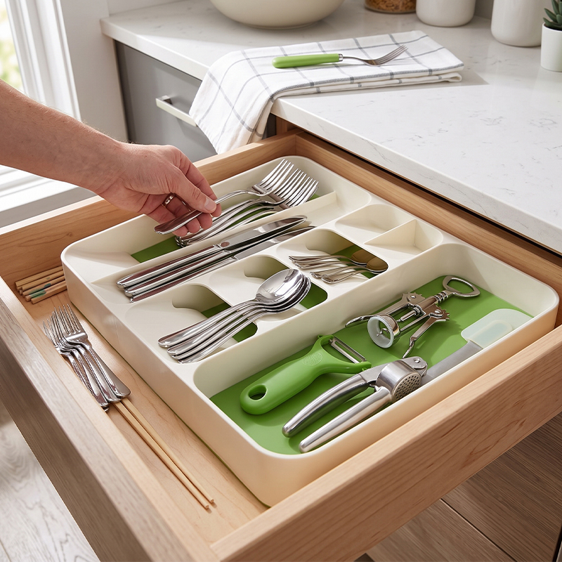DrawerStore™ Cutlery, Utensil and Gadget Organiser
