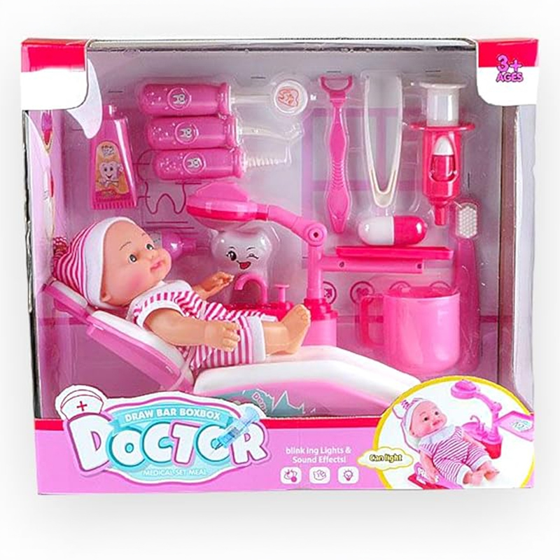 Doctor and Dentist Doll Playset