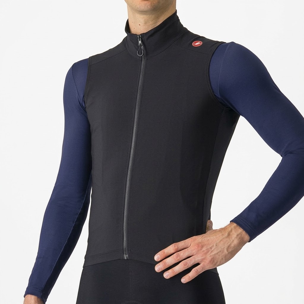 Men's Espresso Windproof Performance Cycling Vest