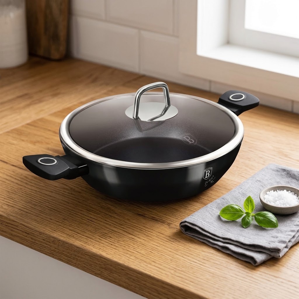 30cm Titan Pro Non-Stick Coating Shallow Pot