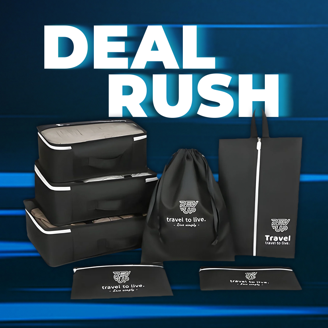 7-Piece Premium Travel Packing Cubes