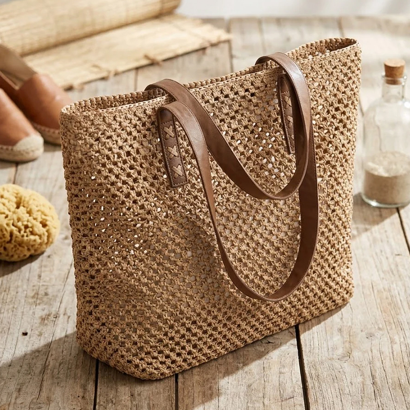 Beach Mesh Tote Bag