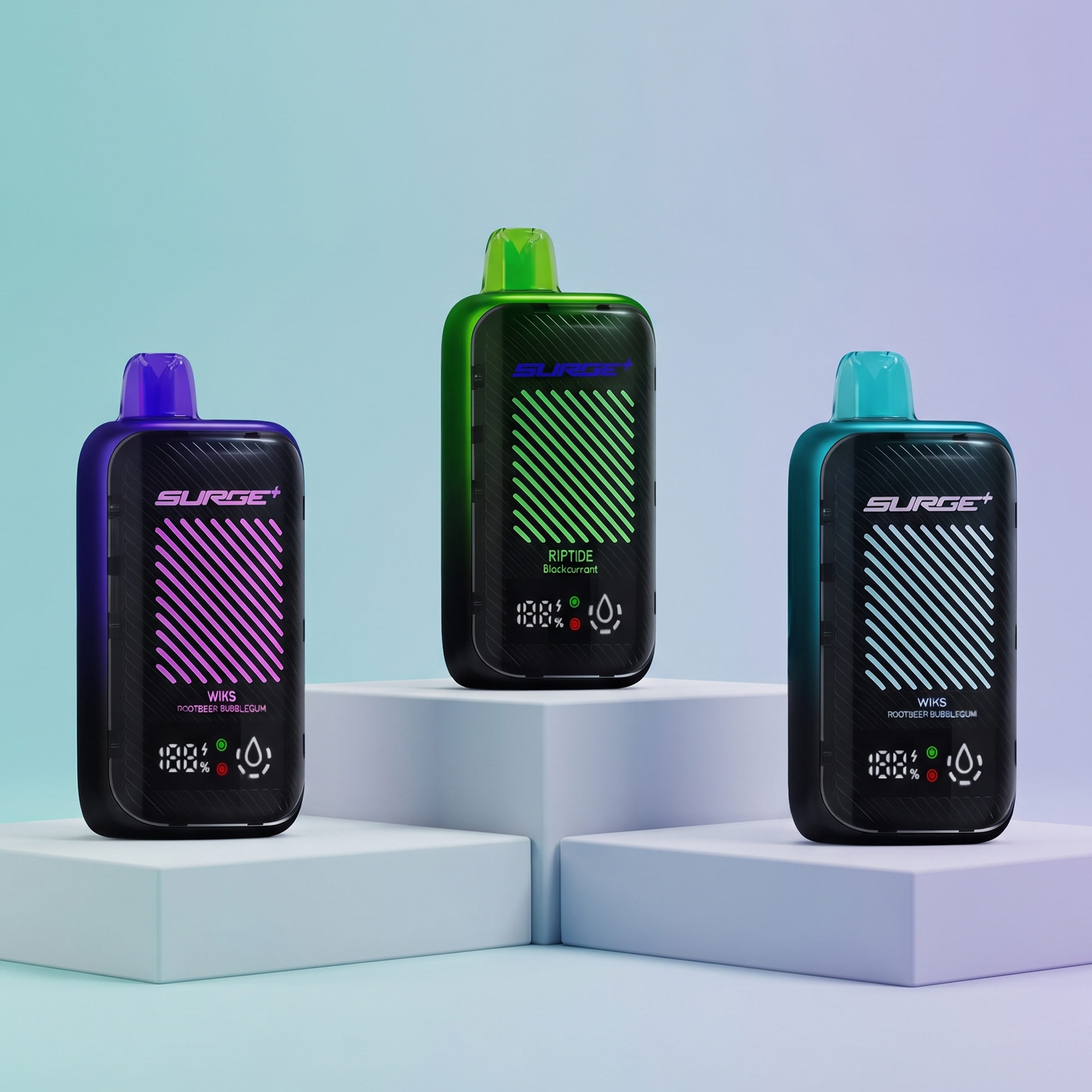 Nasty 3x Surge 55000 Puff 50mg Rechargeable Vapes Bundle — R799 on OneDayOnly (was R1050)