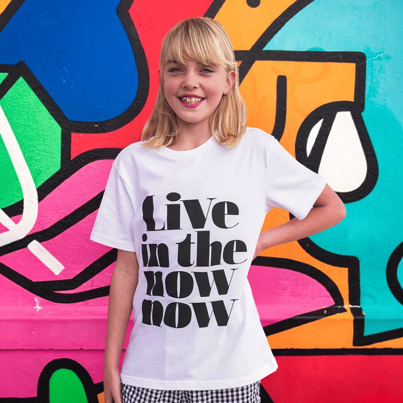 Kids 100% Cotton Boxy T-Shirt