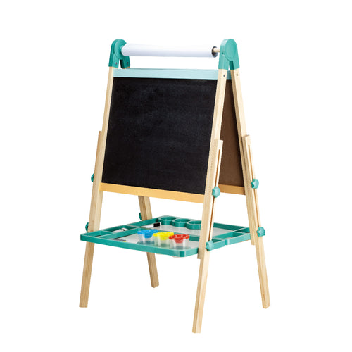 2-in-1 Whiteboard and Chalkboard Easel