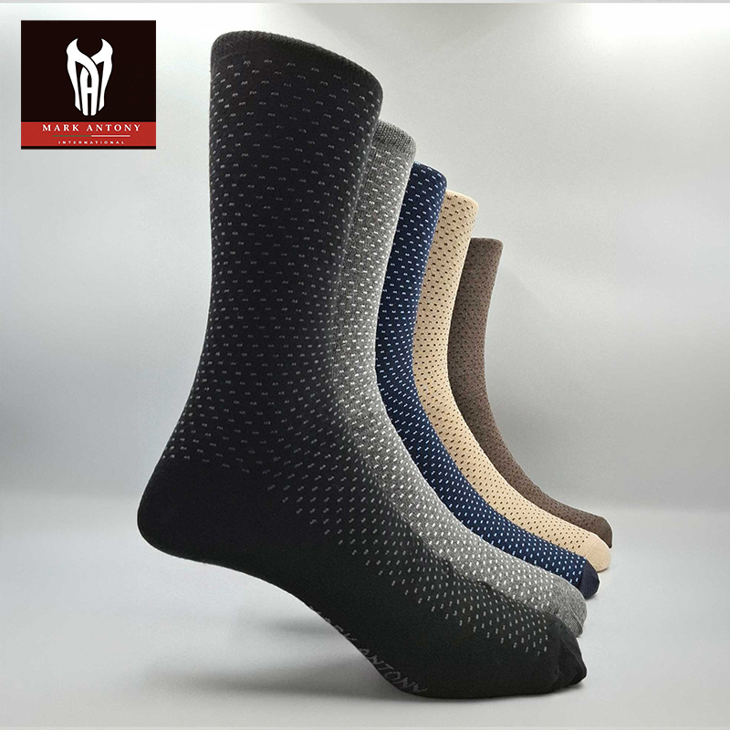 5x Pairs of Men's Classic Dress Socks