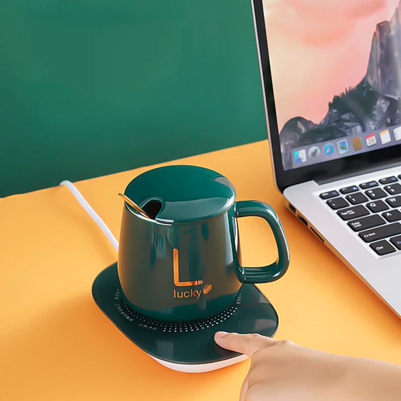 CozyMug 2x Classy Electric Mug Warmer Coaster and Mug Sets — R289 on OneDayOnly (was R400)