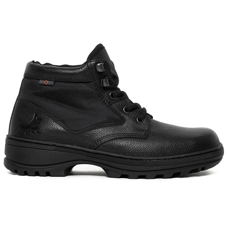 Men's Genuine Leather Black Tyson Utility Boots