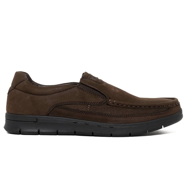 46% off on BRONX Men's Leather Choc Slip-Ons | OneDayOnly
