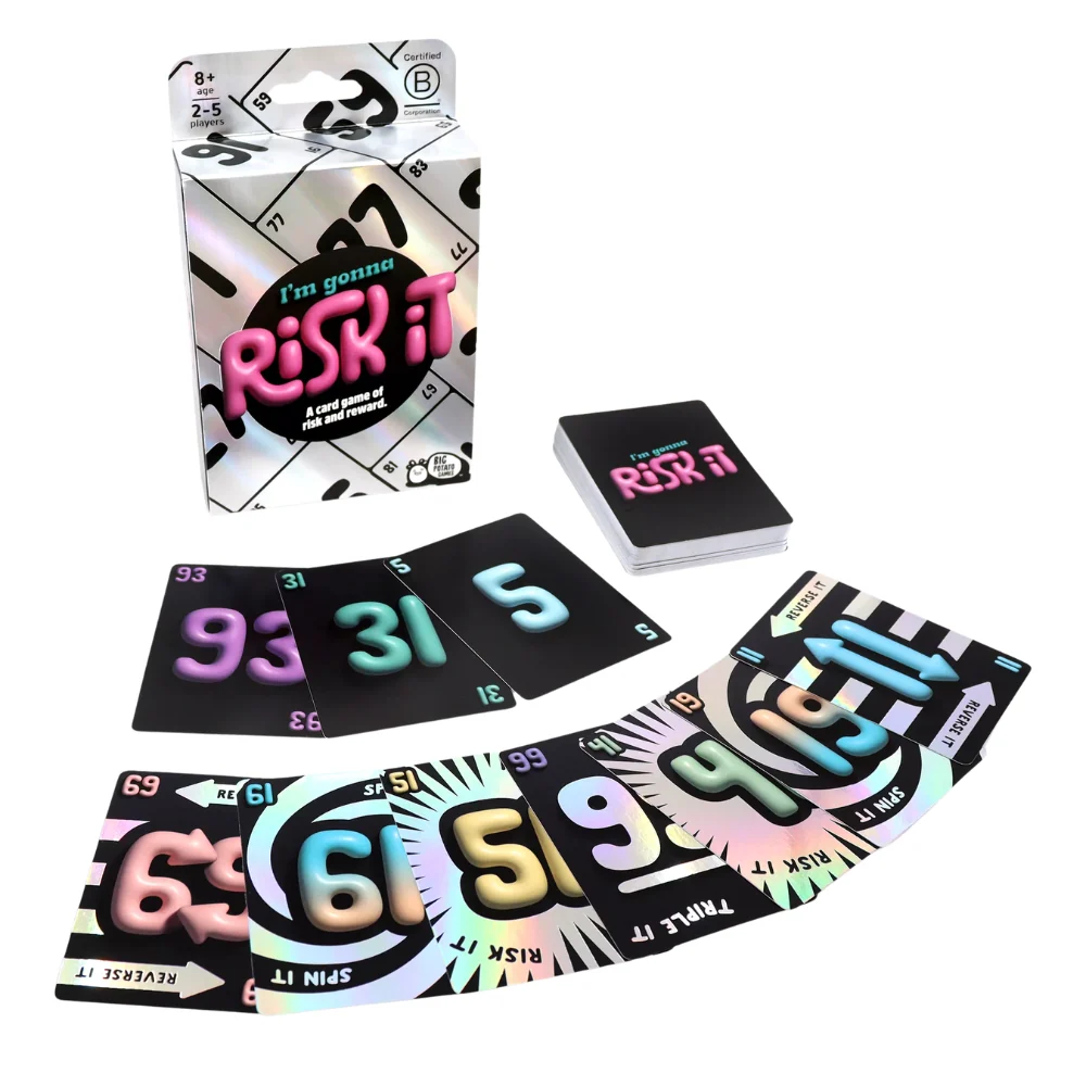 I'm Gonna Risk It: A Card Game of Risk and Reward