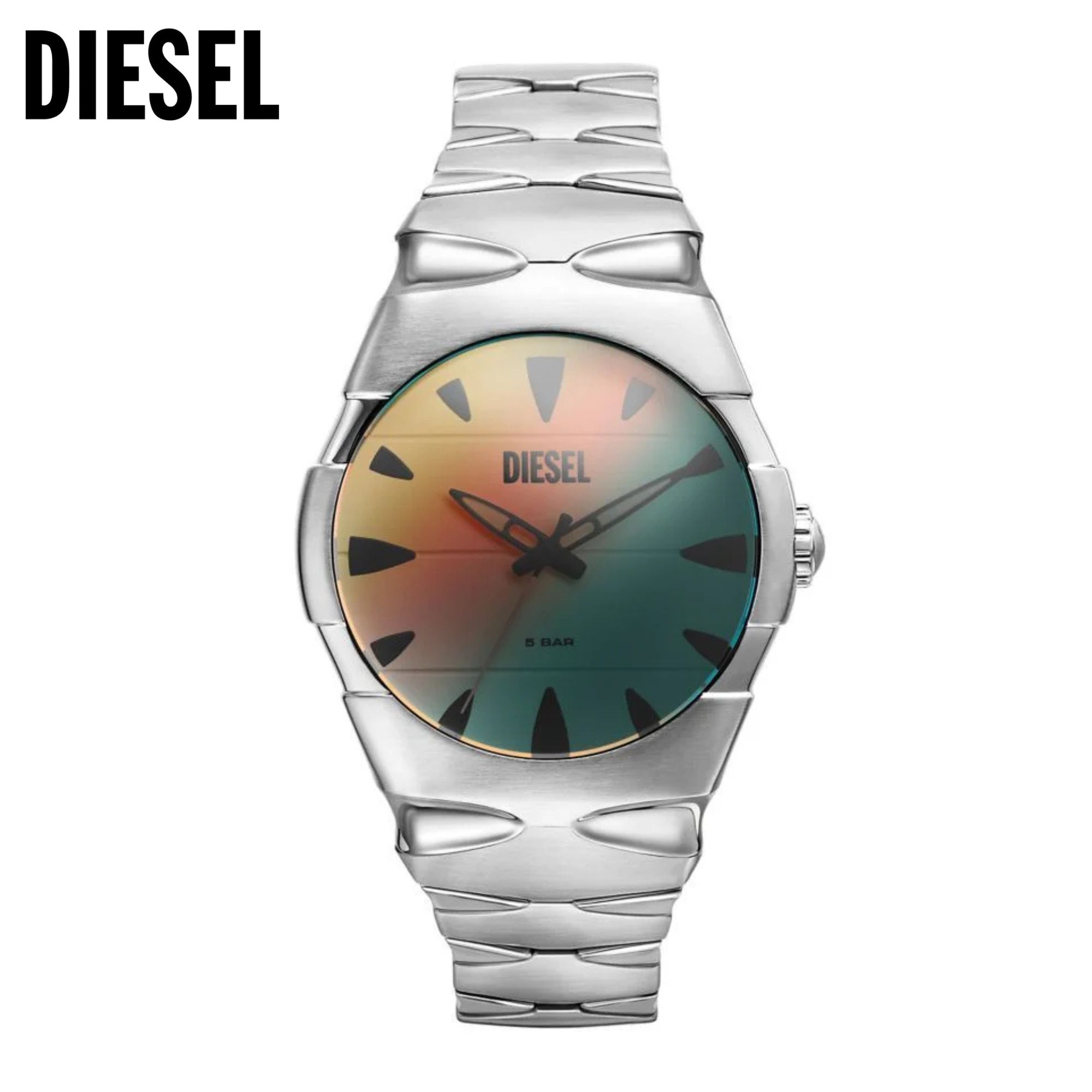 Men's D-Sruptor 3-Hand Stainless Steel Watch
