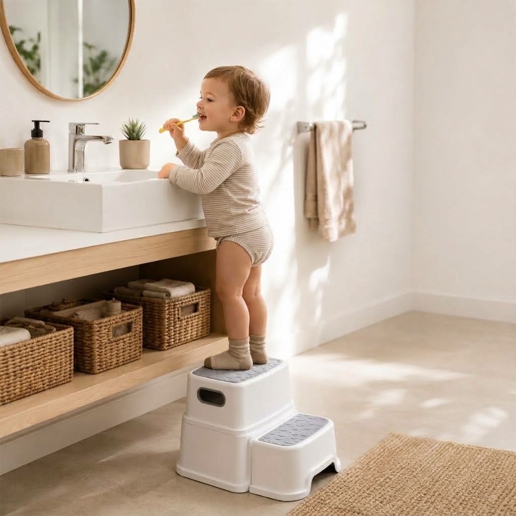 2-Step Non-Slip Kids Potty Training Stool