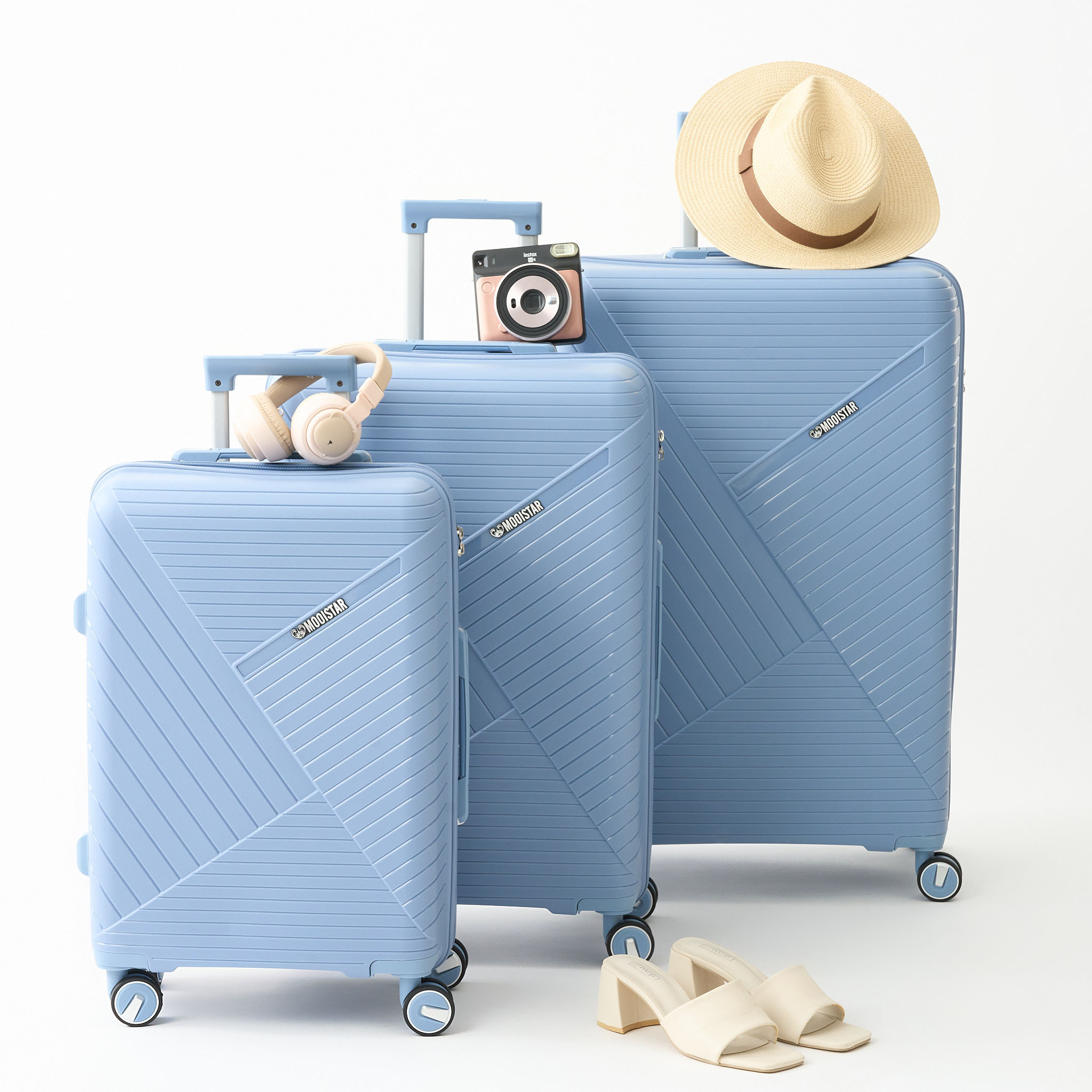 3-Piece Hard Shell Luggage Set