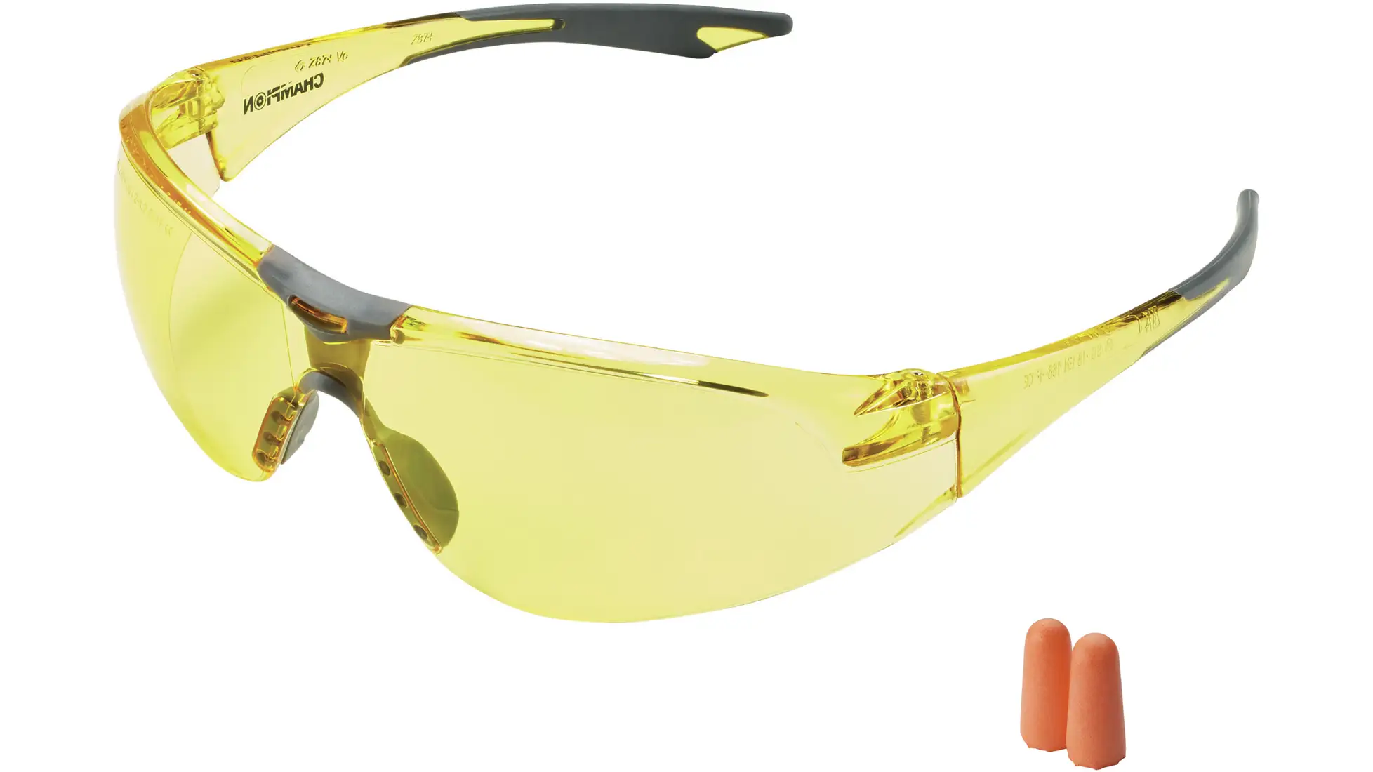 Safety Shooting Glasses and Ear Plug Combo
