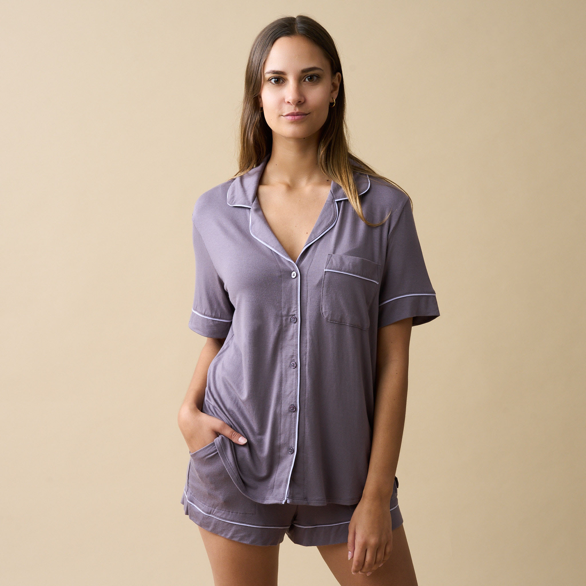 2-Piece Ladies Short Pyjama Set