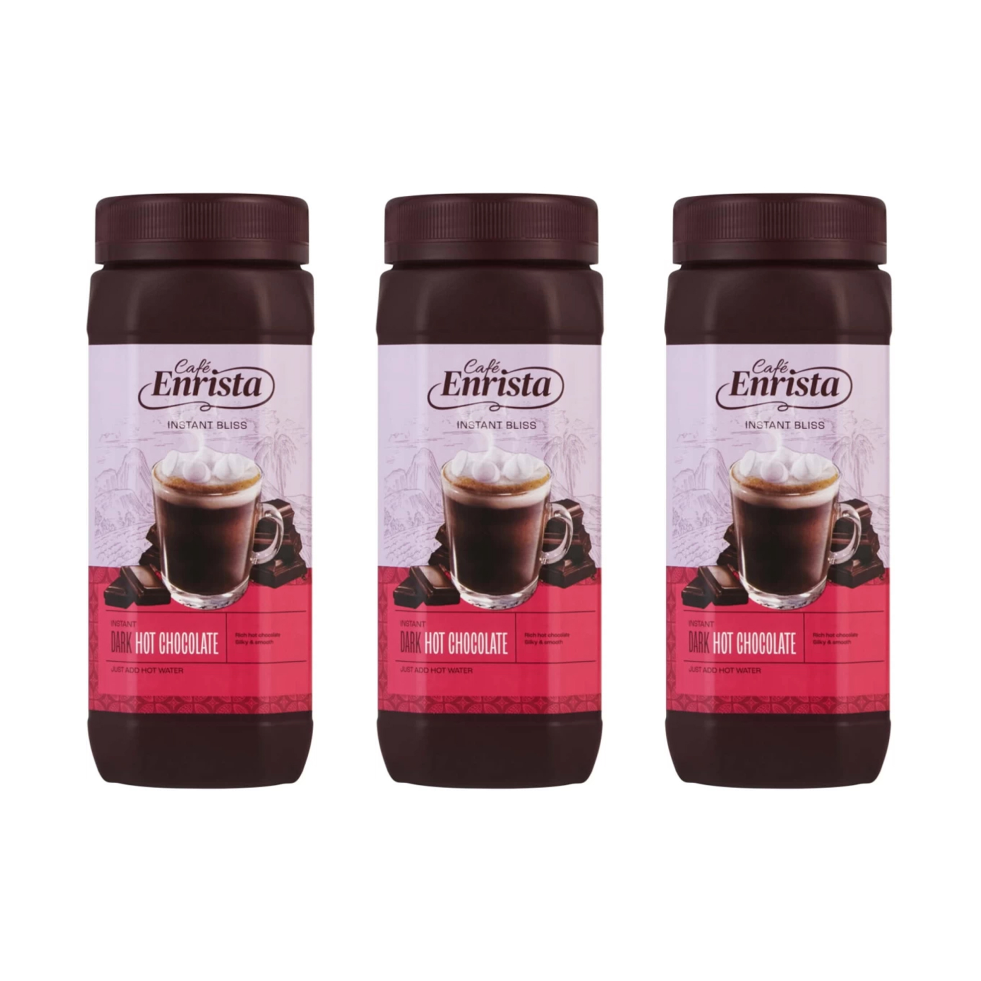 3x 500g Dark Hot Chocolates
