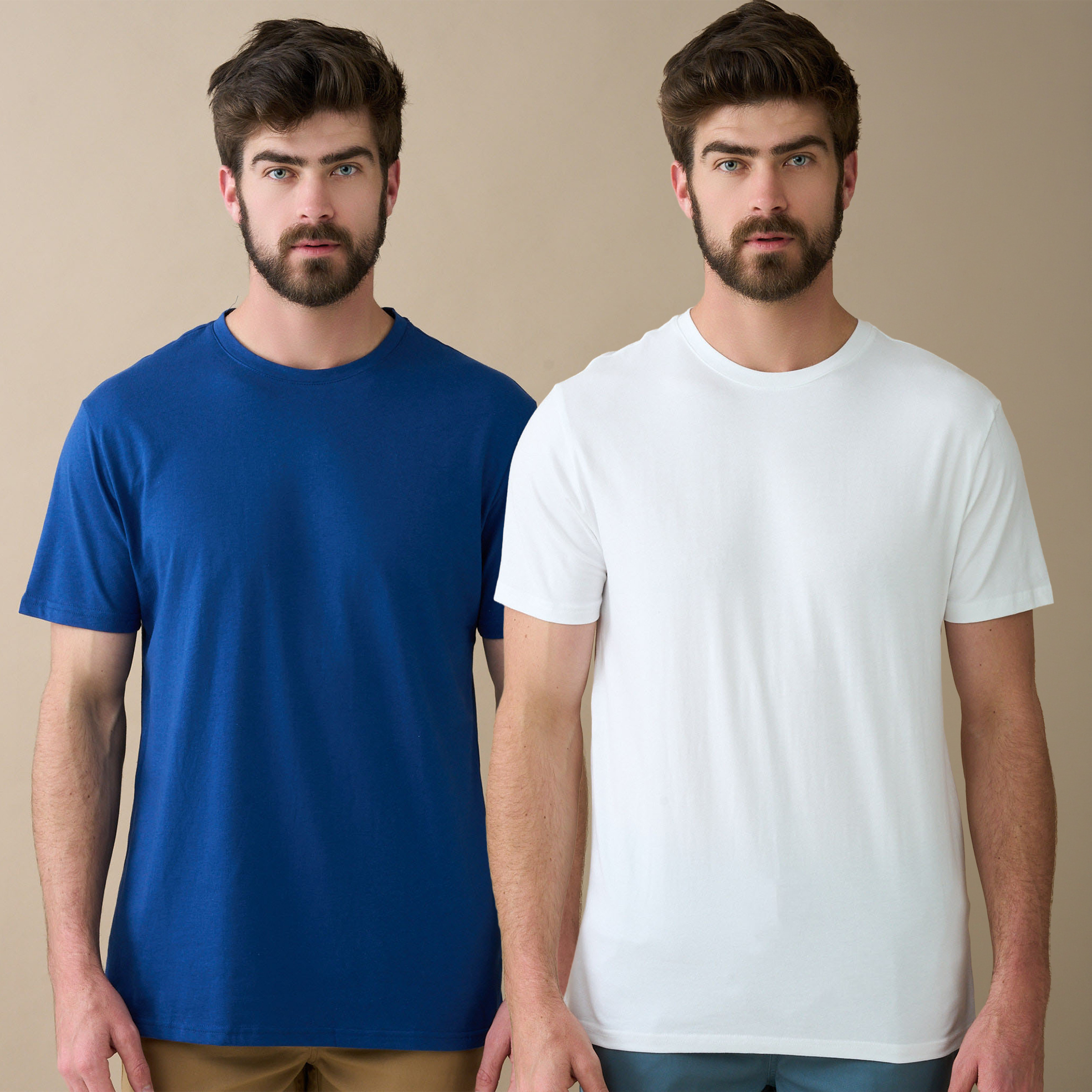 White and Navy