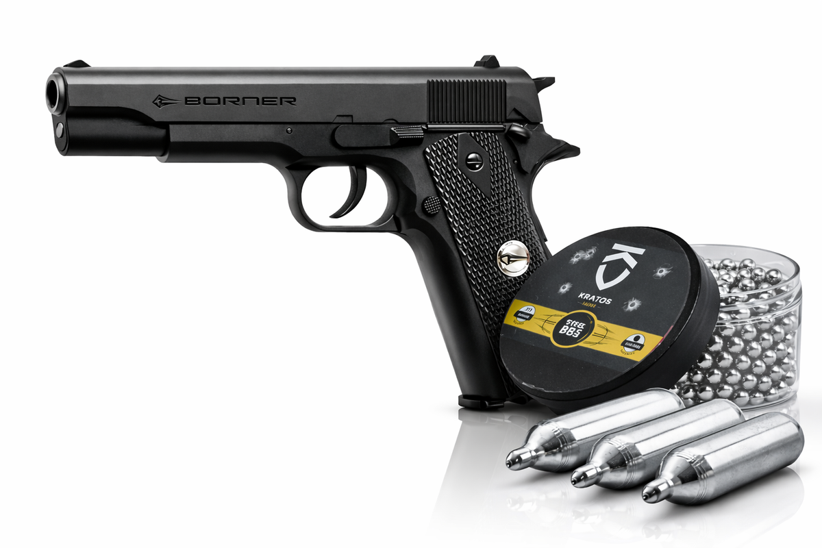 4.5mm CLT 125 CO2 BB Pistol Kit