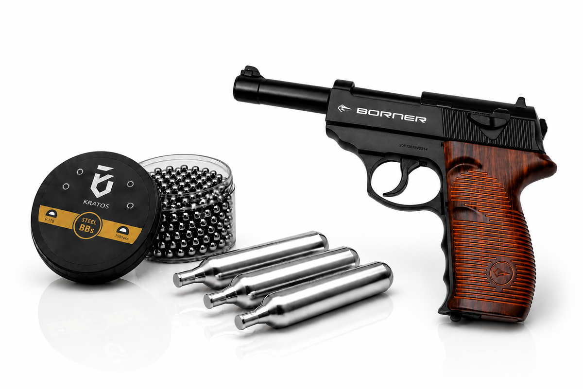 4.5mm C41 CO2 BB Pistol Kit